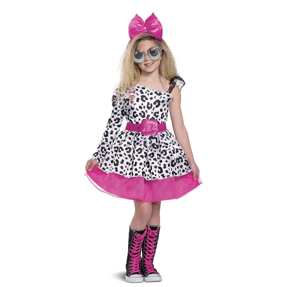 Diva L.O.L. Surprise Dolls Deluxe Fancy Dress Up Halloween Child Costume M 7/8
